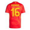 RODRIGO #16 Spain Home Soccer Jersey EURO 2024