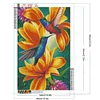 Diamond Painting -5D Full Round Drill Birdsong Fragrant Flowers(60x40cm)
