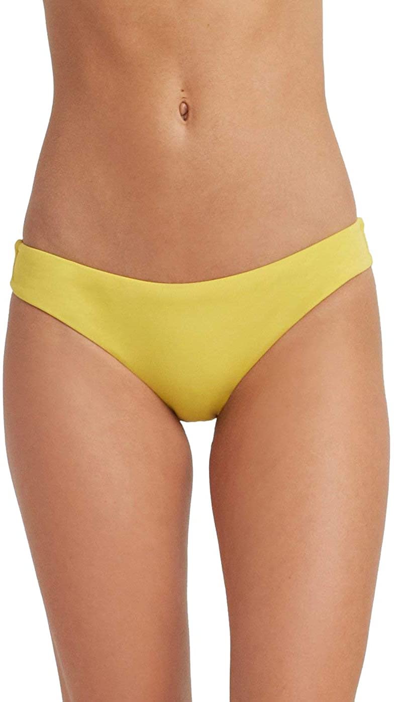 Women's Solid Cheeky Bikini Bottom