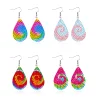 8pcs-DIY Diamond Painting Earrings