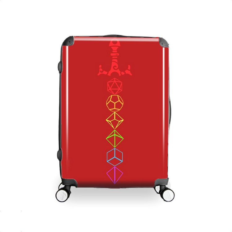 Rainbow Dice Sword, Gaming Hardside Luggage