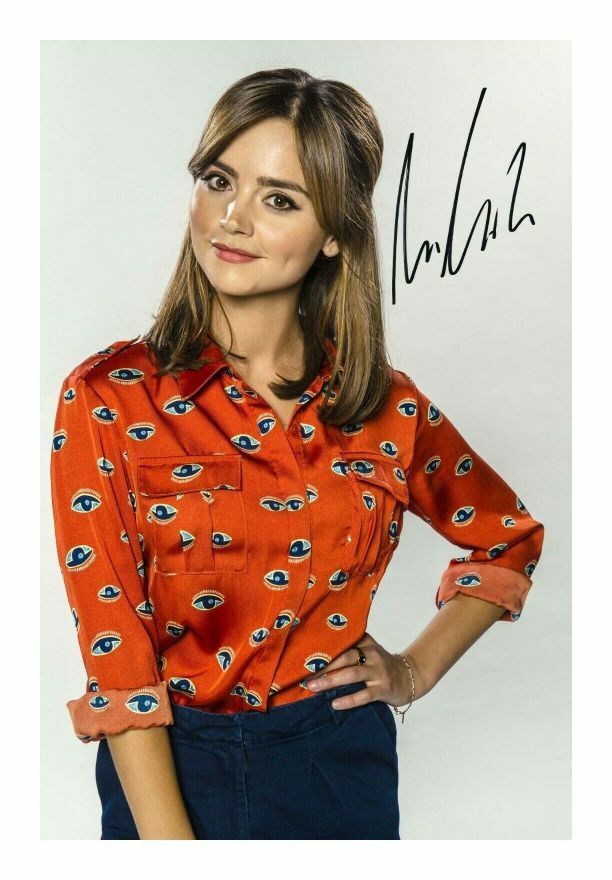 JENNA LOUISE COLEMAN AUTOGRAPH SIGNED PP Photo Poster painting POSTER