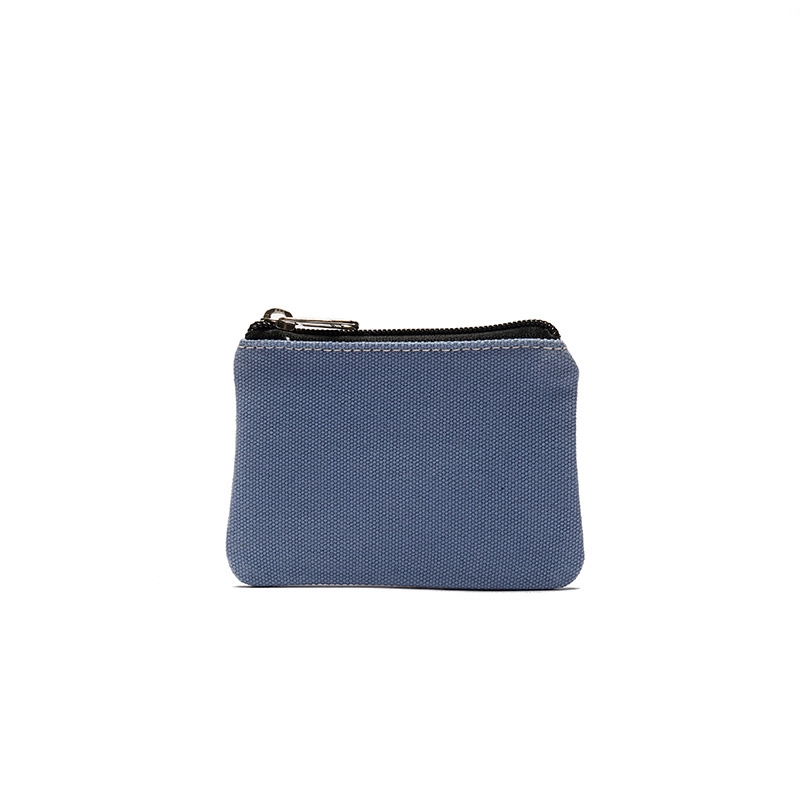 New Cotton Canvas Fashion Men’s And Women’s Coin Purse Card Holder Simple Fabric Coin Pouch Storage Bag