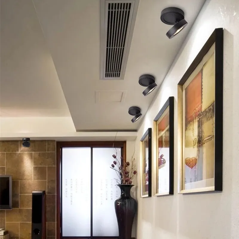 Modern Ceiling Lighting Round Novak Flush Mount Kitchen