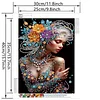 Girl - Diamond Painting - Partial Special Shaped Drill(Canvas|30*40cm)