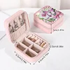 (US Local)DIY Butterfly Diamond Painting Kit Rotatable Mirror w Diamond Art Jewelry Box