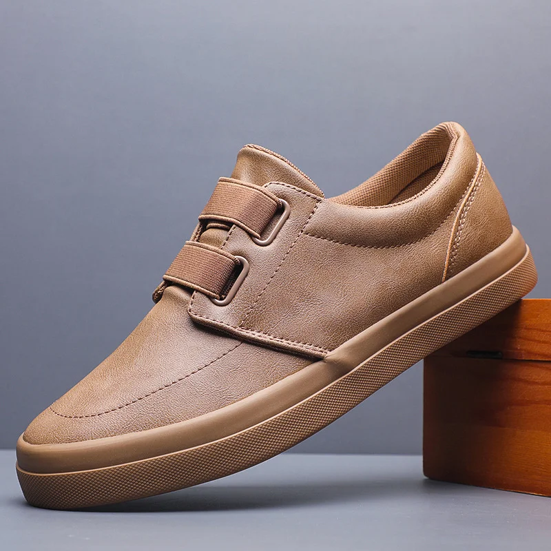 Yyvonne 24093 Men's Shoes Soft Soles Fashion Shoes Autumn Trend Comfortable Casual Shoes Men's Velvet Lazy Fashion Shoes