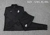 Joyfball 2024/2025 Al Nassr Long Zipped Jacket Black Soccer Jersey 1:1 Thai Quality 