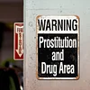 Warning Prostitution And Drug Area - Vintage Metal Signs(12*16Inch) - Warning