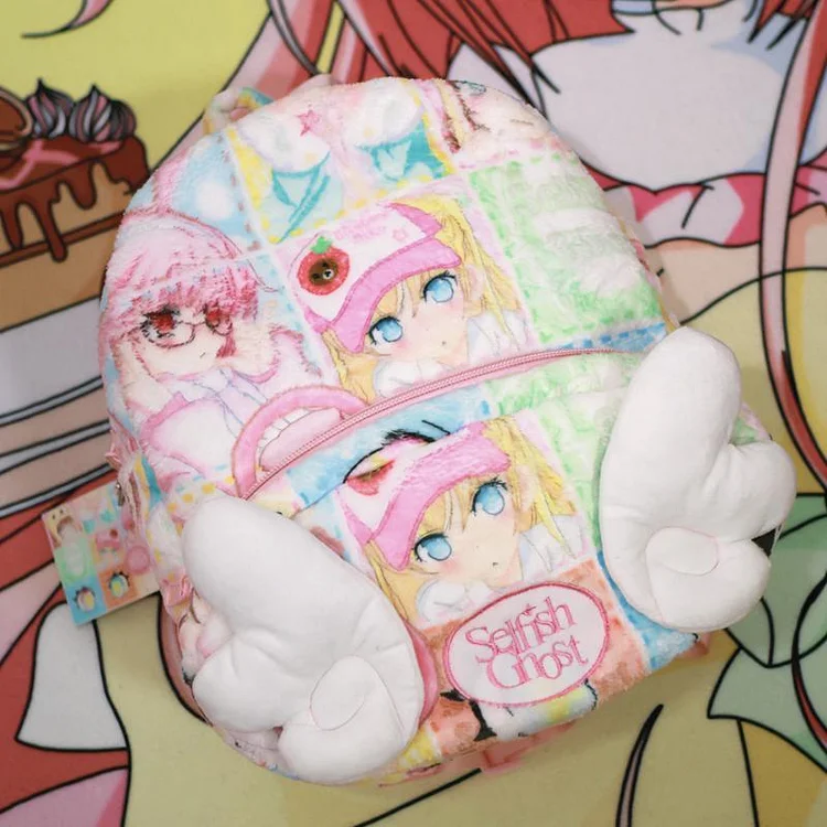 Kawaii Anime Girl Plush Ita Bag  weebmemes