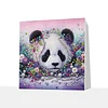 (Pre-Framed)Panda-Special Shape Diamond Painting Kit(25x25cm)