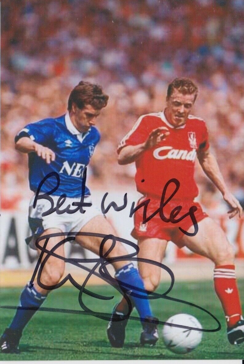 KEVIN SHEEDY HAND SIGNED 6X4 Photo Poster painting EVERTON FOOTBALL AUTOGRAPH