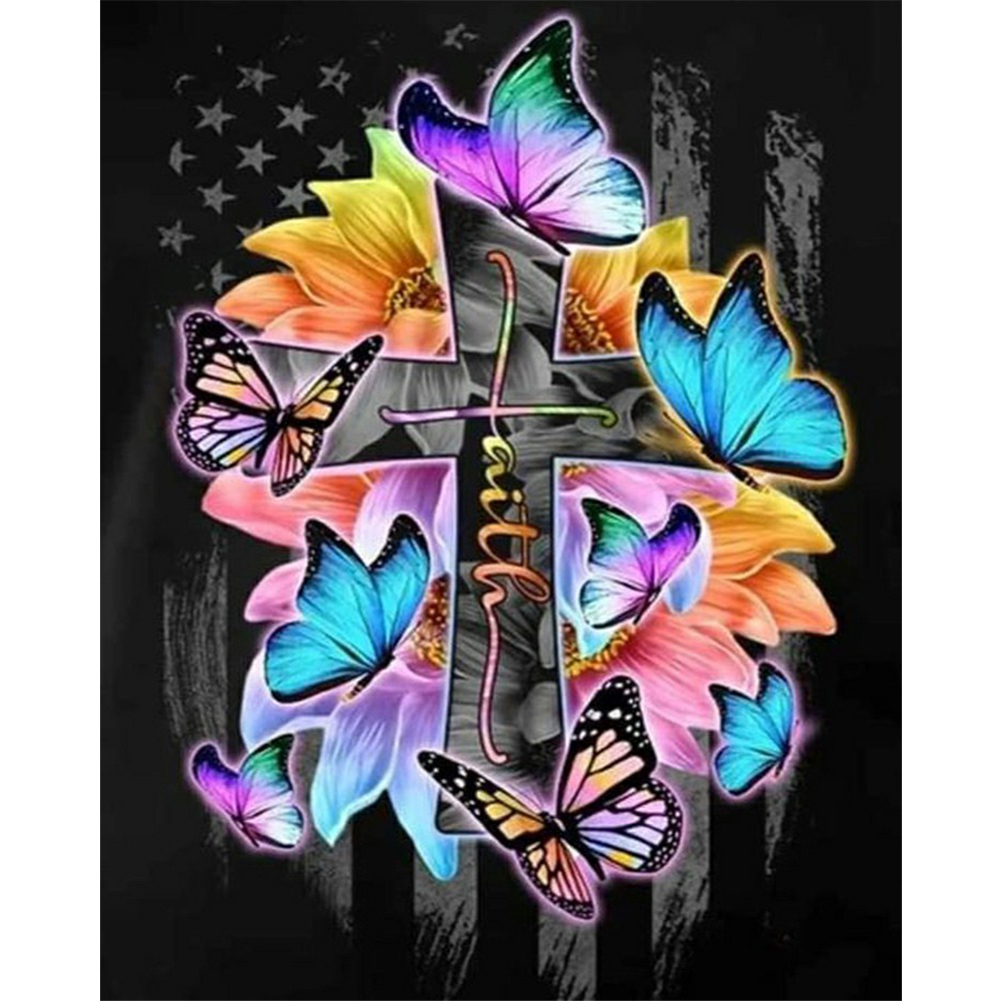 

Butterfly - Round Drill Diamond Painting - 40*50CM, 501 Original