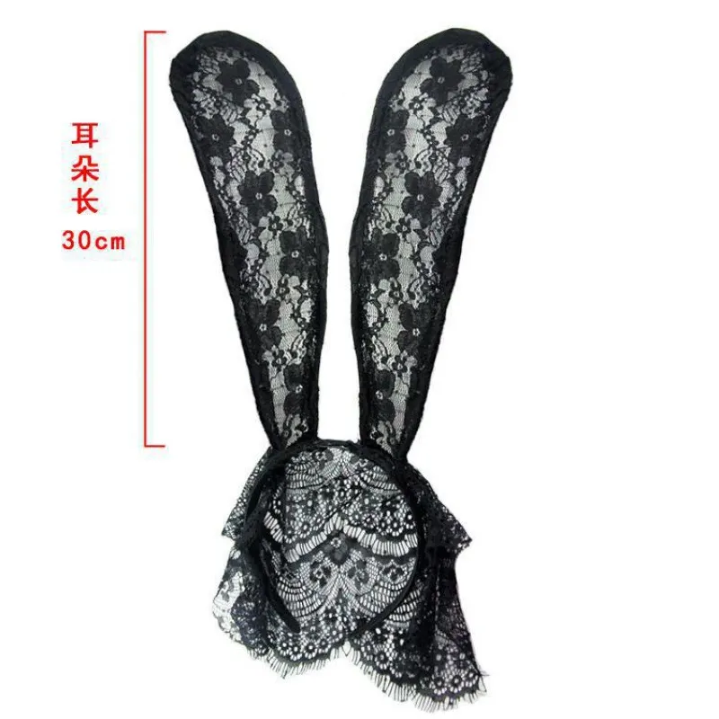 Churchf Sex Lingerie Tempting Accessories Hair Lace Buds Prom Blind Bunny Ear Queen Mask