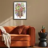Flower Street Lights-14CT Stamped Cross Stitch 27*38cm/10.63*14.96in tapestrymarket