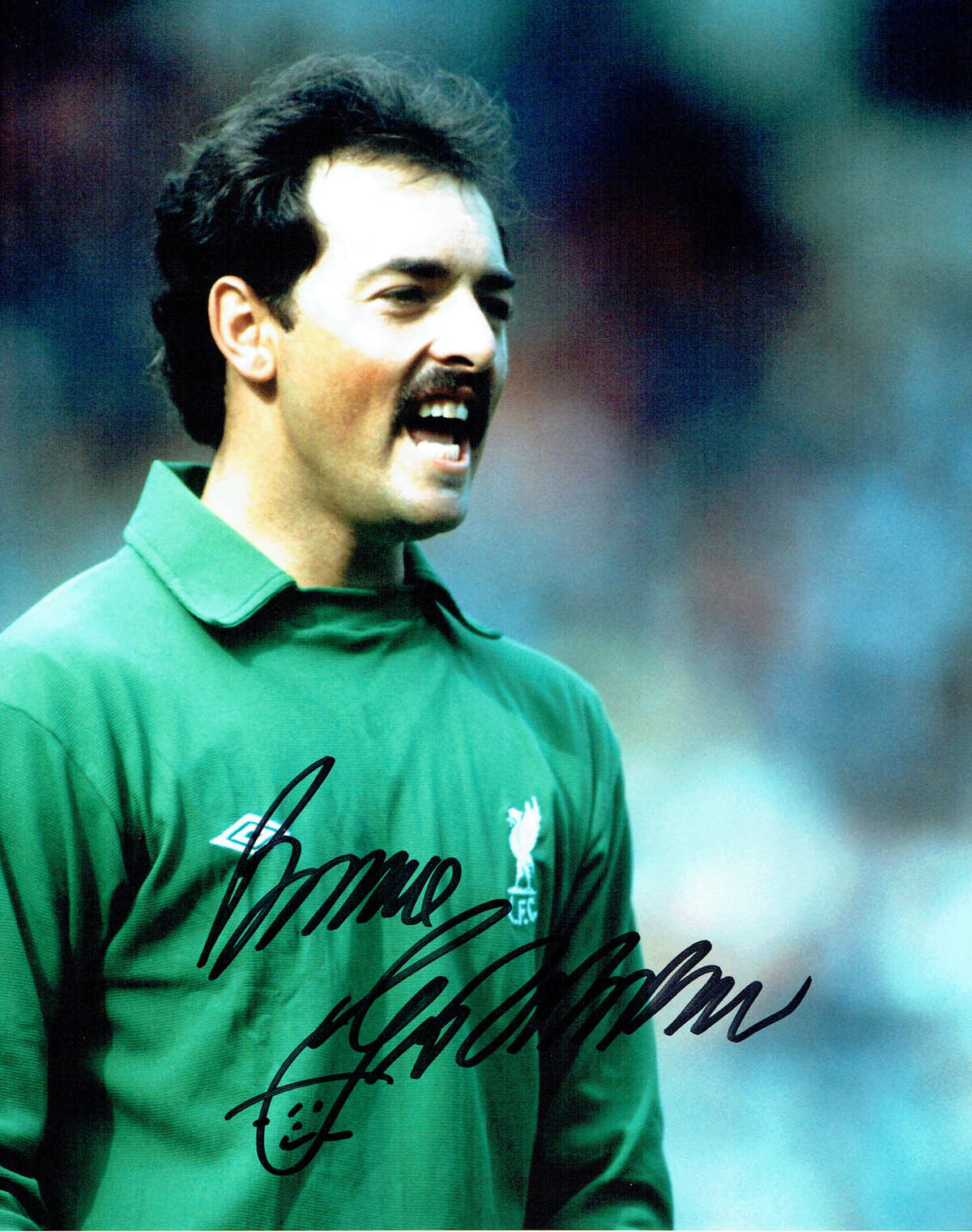 Bruce GROBBELAAR Liverpool FC Legend 10x8 Signed Photo Poster painting C AFTAL COA Autograph