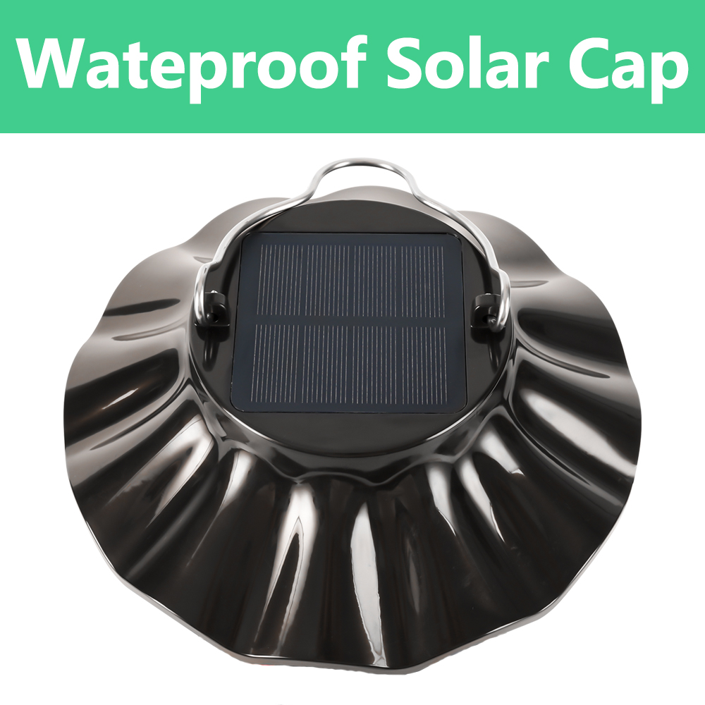 Solar Cap with 9 Lighting Modes for LUJII or LUJOIN Solar Hummingbird Feeders, Solar Bird Feeders & Solar Shepherds Hooks, 15-25 Days for Delivery