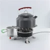 11800W Gas Stove Cooker Folding Stove 5 Burners High Fire Stove with Storage Bag