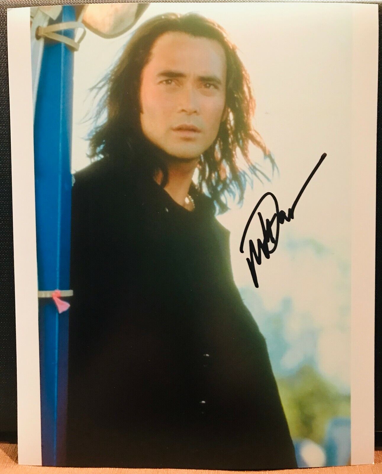 MARK DACASCOS THE CROW STAIRWAY TO HEAVEN AUTOGRAPHED Photo Poster painting SIGNED 8X10 #11