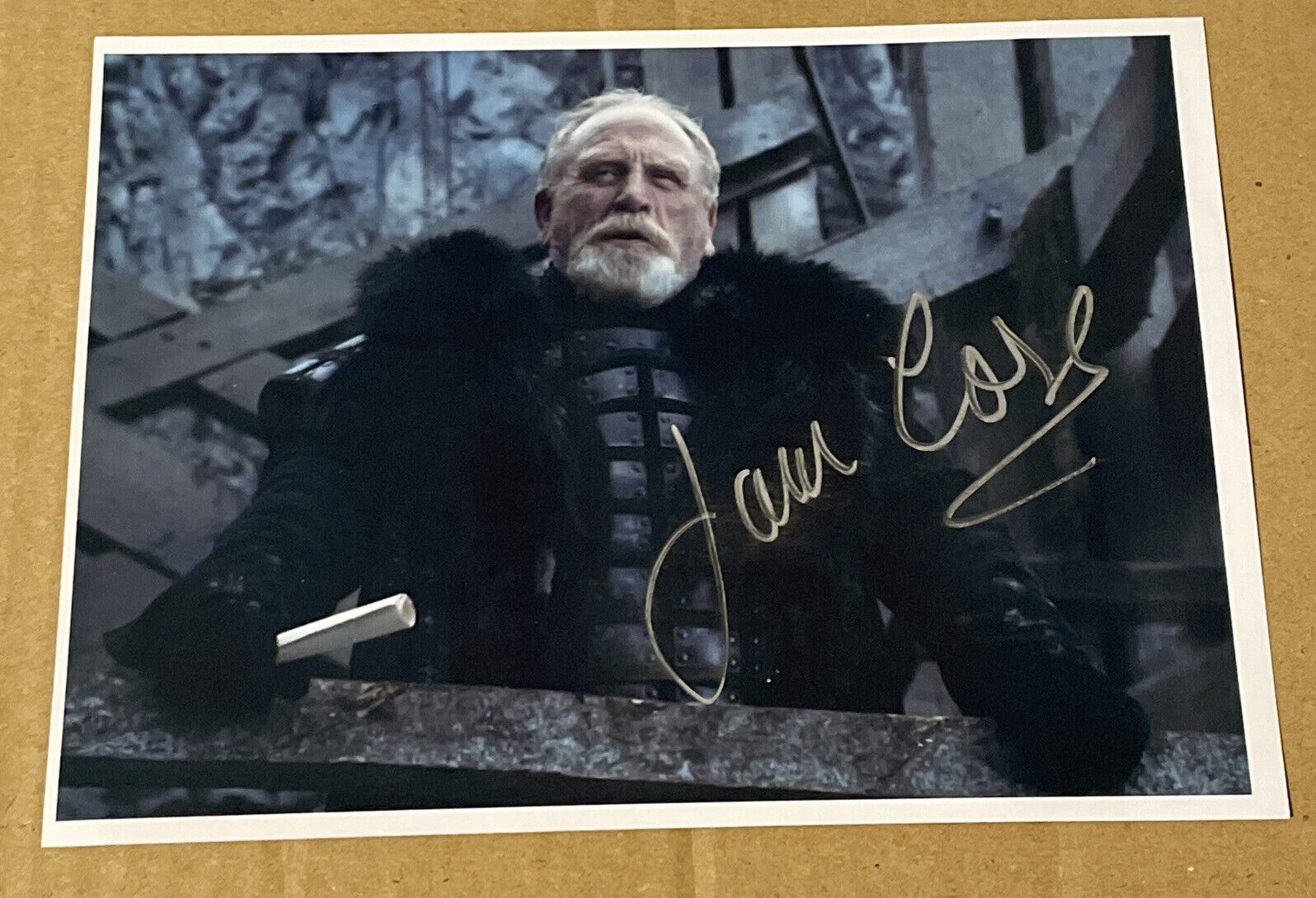 Game of Thrones Hand Signed 7x5 Photo Poster painting Autograph James Cosmo Jeor Mormont TV HBO