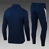 Joyfball 2025 Portugal Half-Pull Training Suit Royal blue Football Shirt