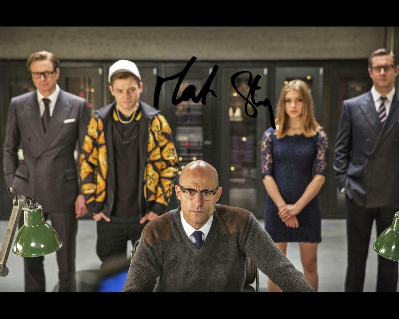 Mark Strong Kingsman SIGNED AUTOGRAPHED 10 X 8