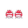 Power Stop Front S3122A Pair of High-Temp Red Powder Coated Calipers