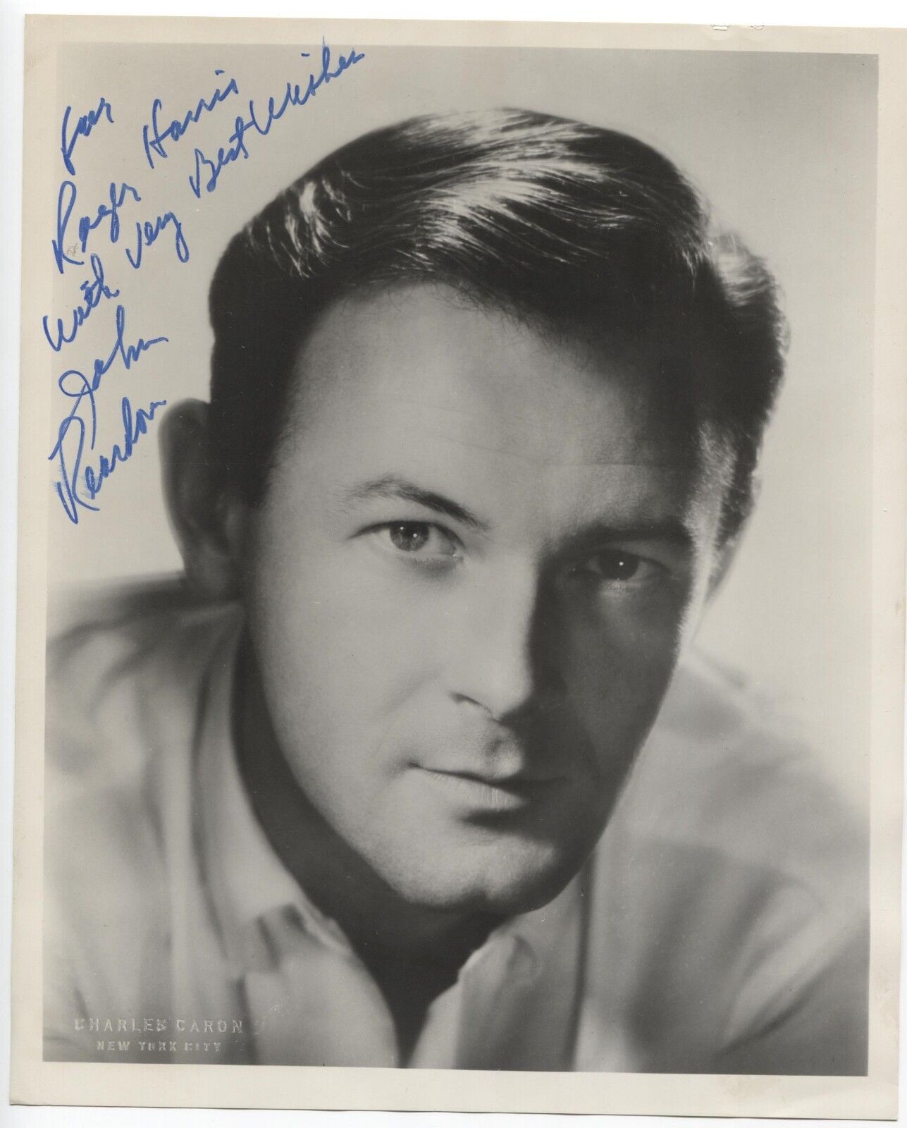 John Reardon Signed 8x10 Photo Poster painting Autographed Signature Actor Baritone
