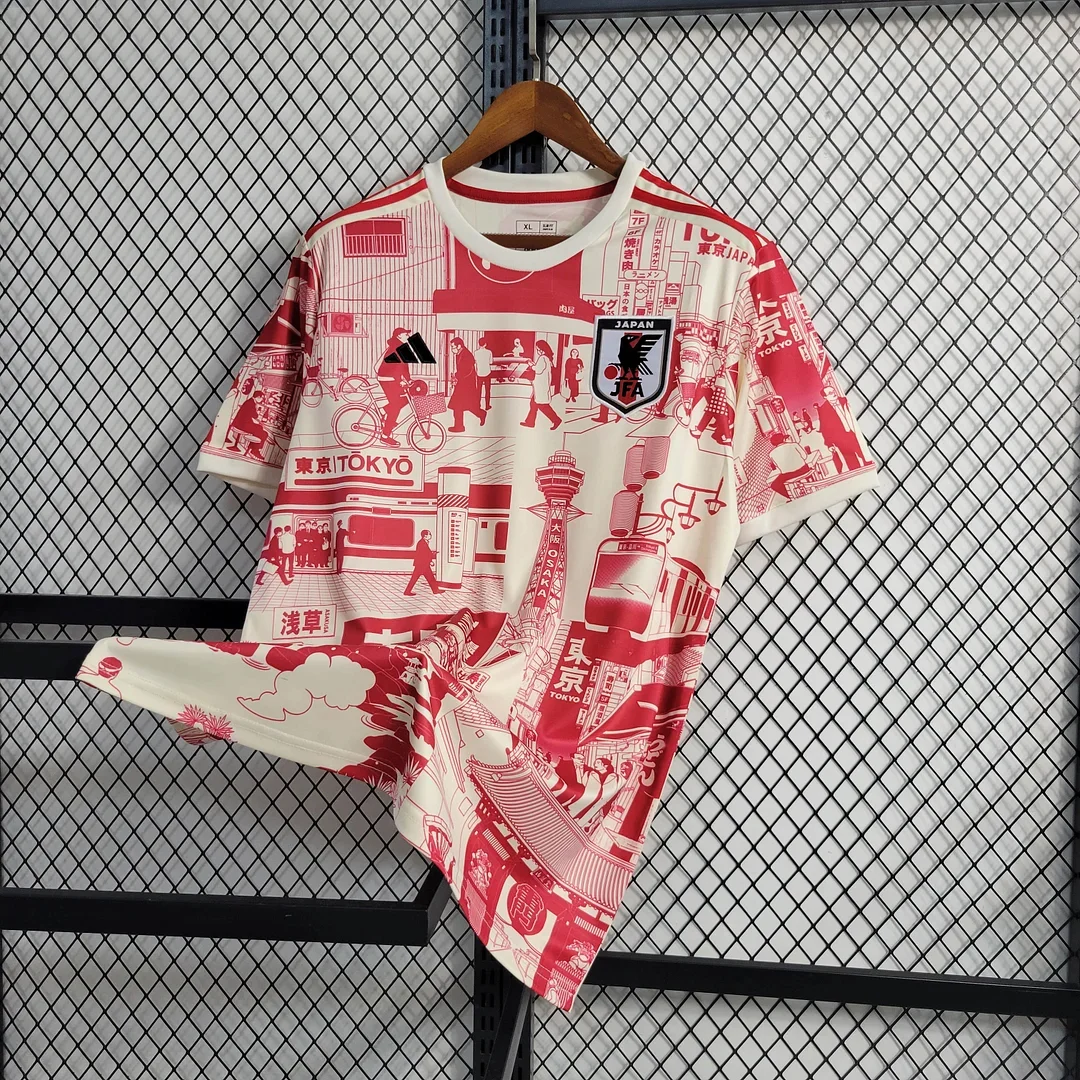 2023 Japan Tokyo Special Edition Red Football Jersey