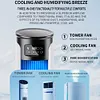 Portable Tower Fan with 6 Speeds Cool Mist & 6H Timer Cooling Fan for Bedroom