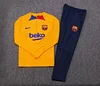 2022/2023 Barcelona Half-Pull Training Suit Yellow Jersey Set love fball