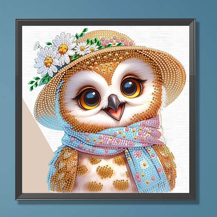 Special Shaped Animal Owl Cute Diamond Painting Kit - DIY