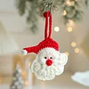 Knitting Christmas Hanging Decor Santa Clothing Socks