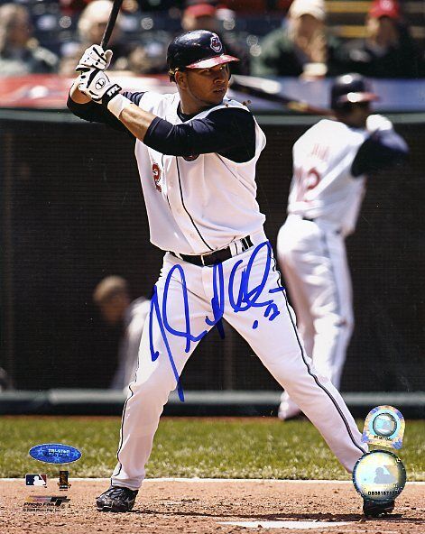 Jhonny Peralta Signed Mlb Tri Star 8x10 Photo Poster painting Authentic Autograph