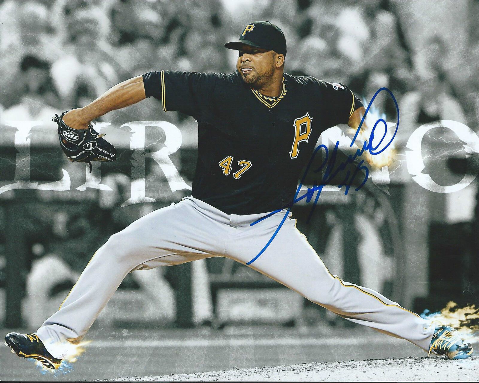 FRANCISCO LIRIANO signed autographed Pittsburgh Pirates 8x10 Photo Poster painting w/COA