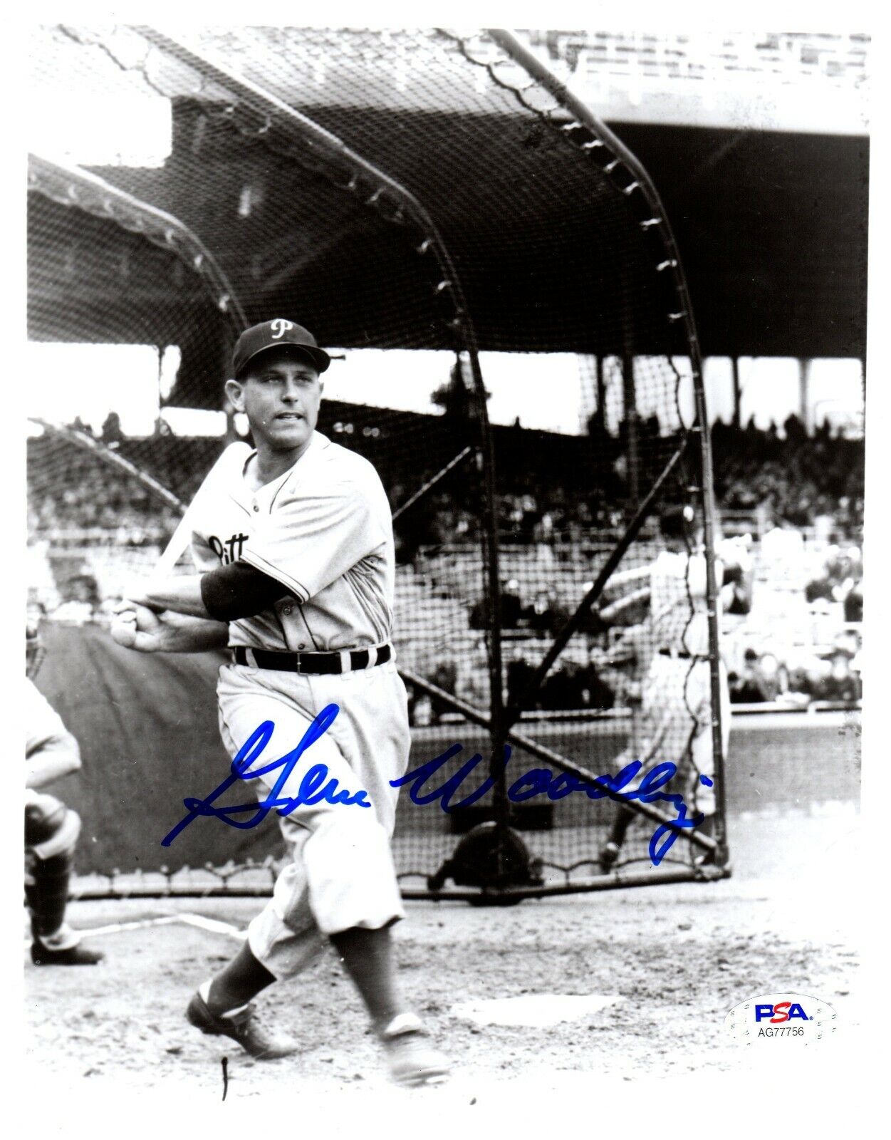 Gene Woodling autographed signed 8x10 Photo Poster painting MLB Pittsburgh Pirates PSA COA