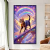 Rainbow Cat - Diamond Painting - Full Round Drill (Canvas|40*70cm)