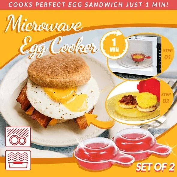 🔥BUY MORE SAVE MORE🔥Microwave Egg Cooker