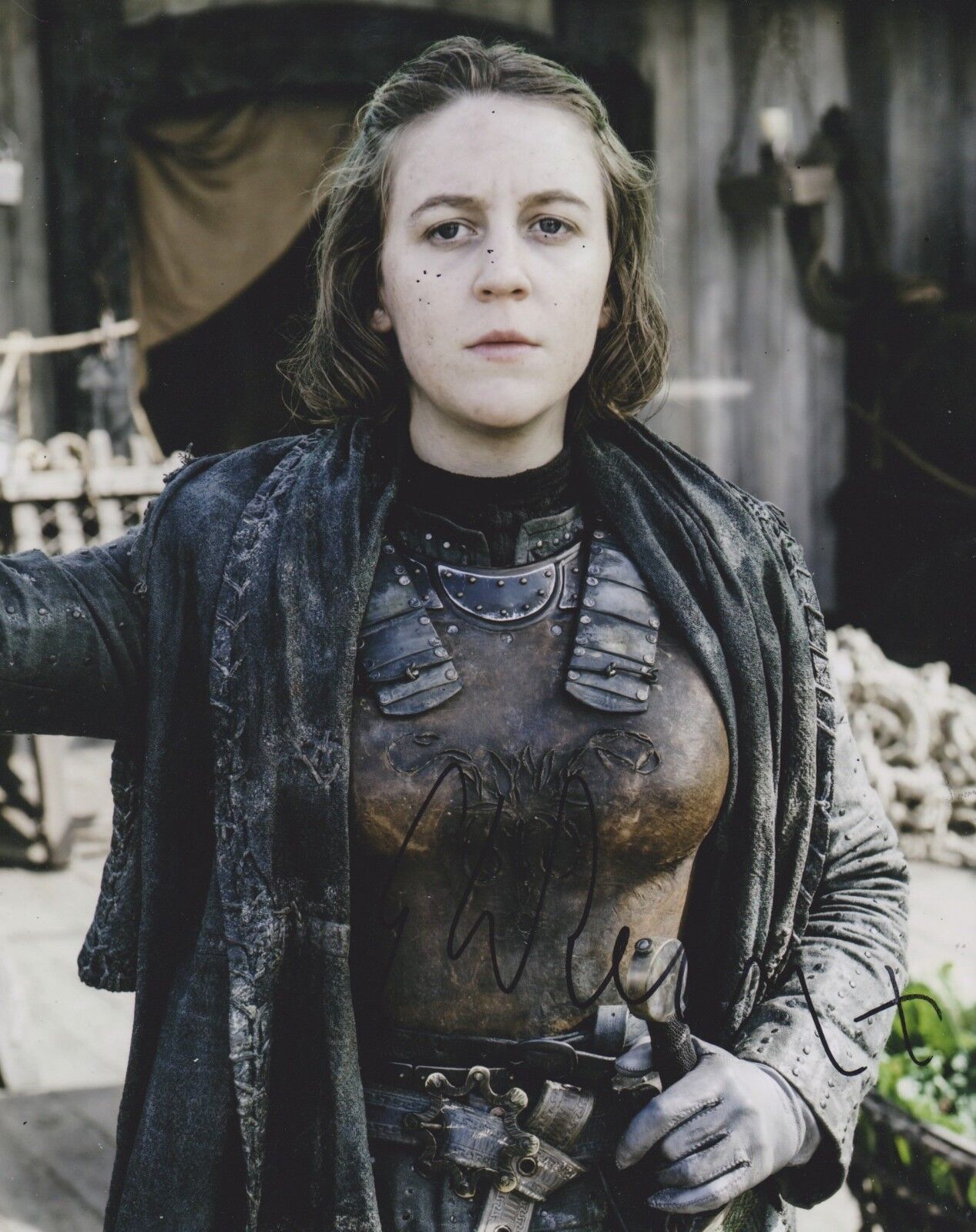 Gemma Whelan Signed Game Of Thrones 10x8 Photo Poster painting AFTAL