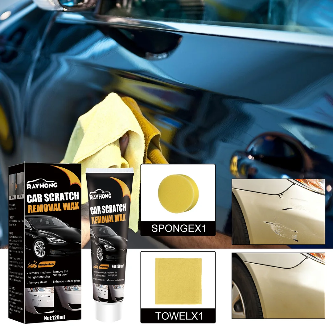 Car paint protection polishing scratch removal wax