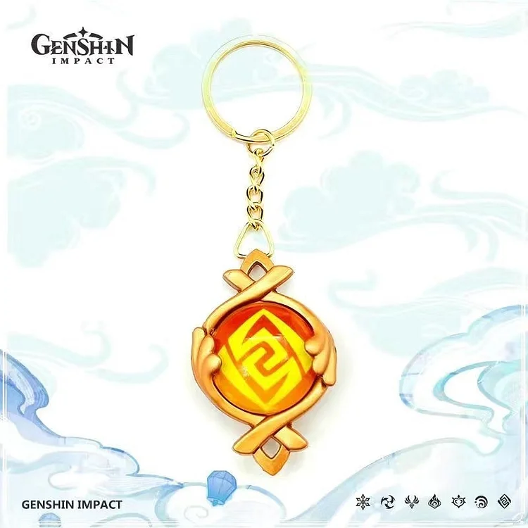 Genshin Toys Fontaine Vision Keychain