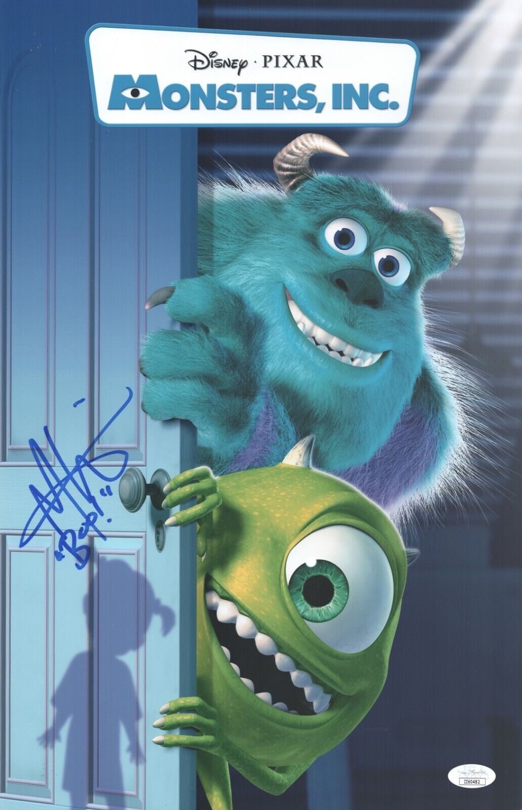 Mary Gibbs Signed 11x17 Monster’s Inc “Boo” Authentic Autograph JSA COA