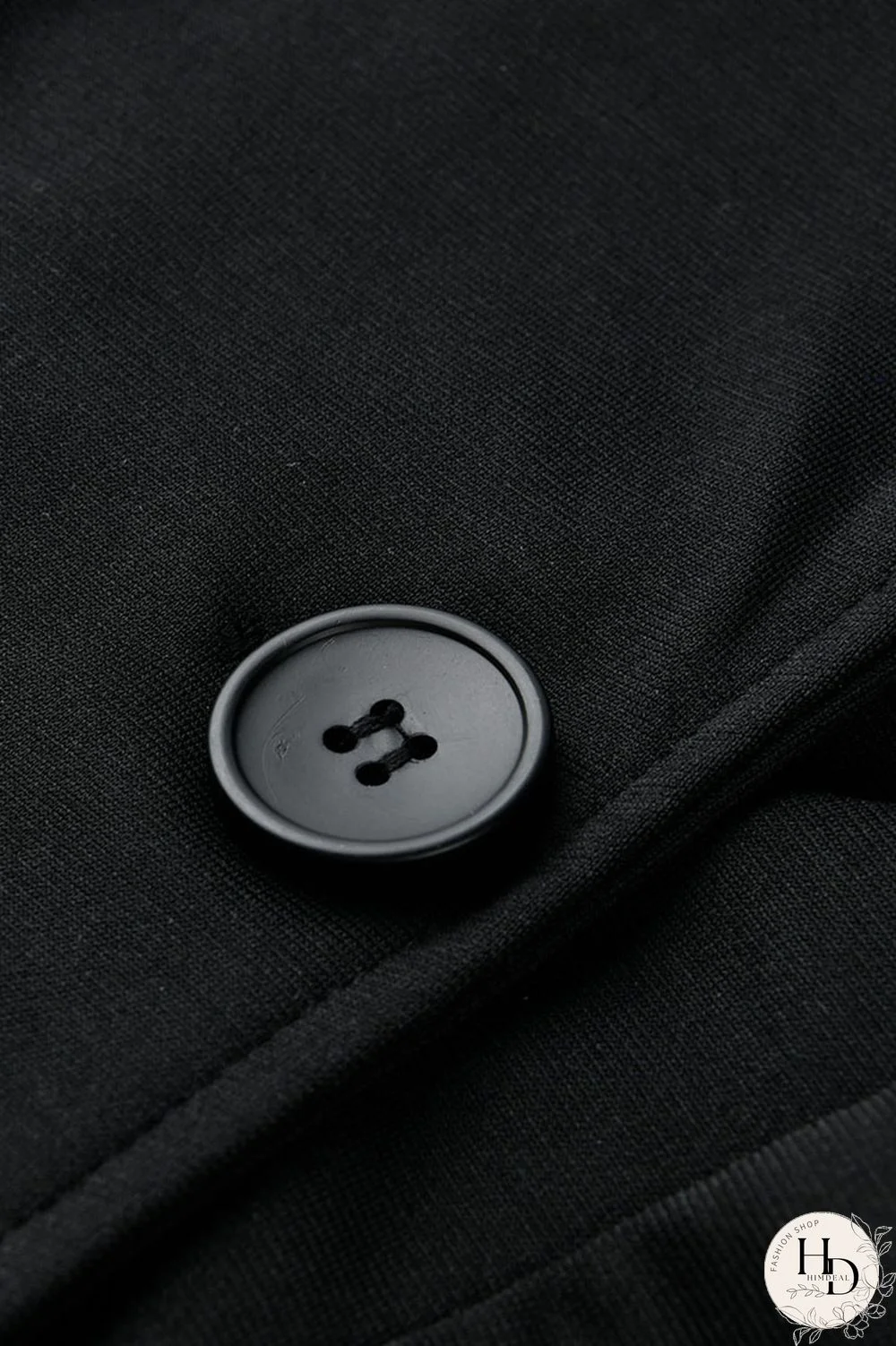 Black Fashion Leopard Camouflage Print Split Joint POLO collar Asymmetrical Dresses