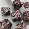 Metal DND Dice Set Dungeons & Dragons Dice Set Polyhedron for RPG Board Games Tabletop Game Accessories