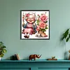 Happy Old Lady-Full Round Diamond Painting 30*30CM