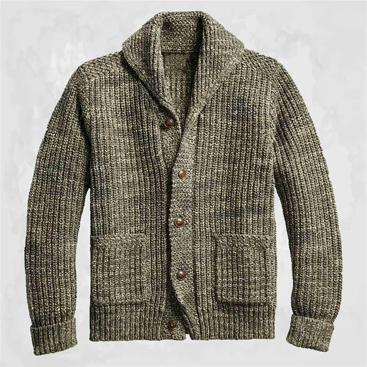 Men's Casual Lapel Cardigan Jacket