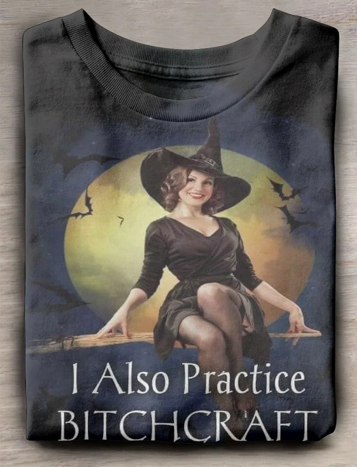 Eagerlys I Also Practice Bitchcraft  T-shirt Eagerlys