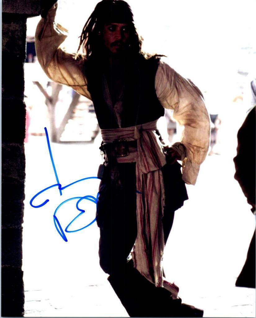 Johnny Depp autographed 8x10 signed Photo Poster painting Picture Pic and COA