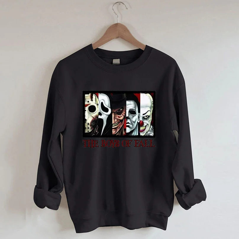 The Boys Of Fall Halloween Sweatshirt