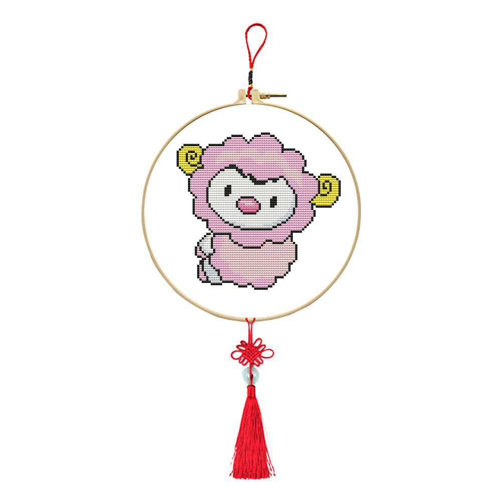 

Sheep - 11CT Stamped Cross Stitch - 25*25CM, 501 Original